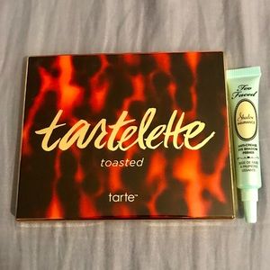 Tarte Tartelette toasted palette + Toofaced primer